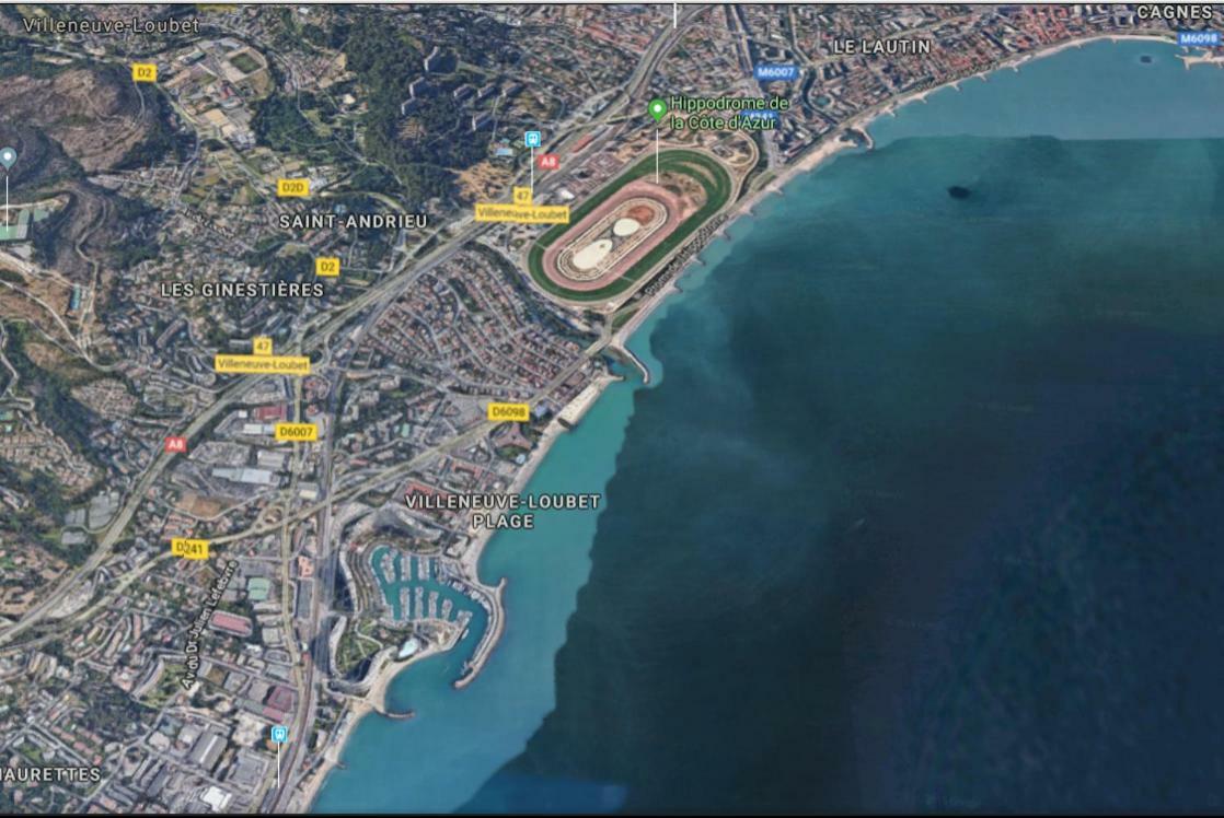 Acquamarina Apartamento Villeneuve-Loubet Exterior foto